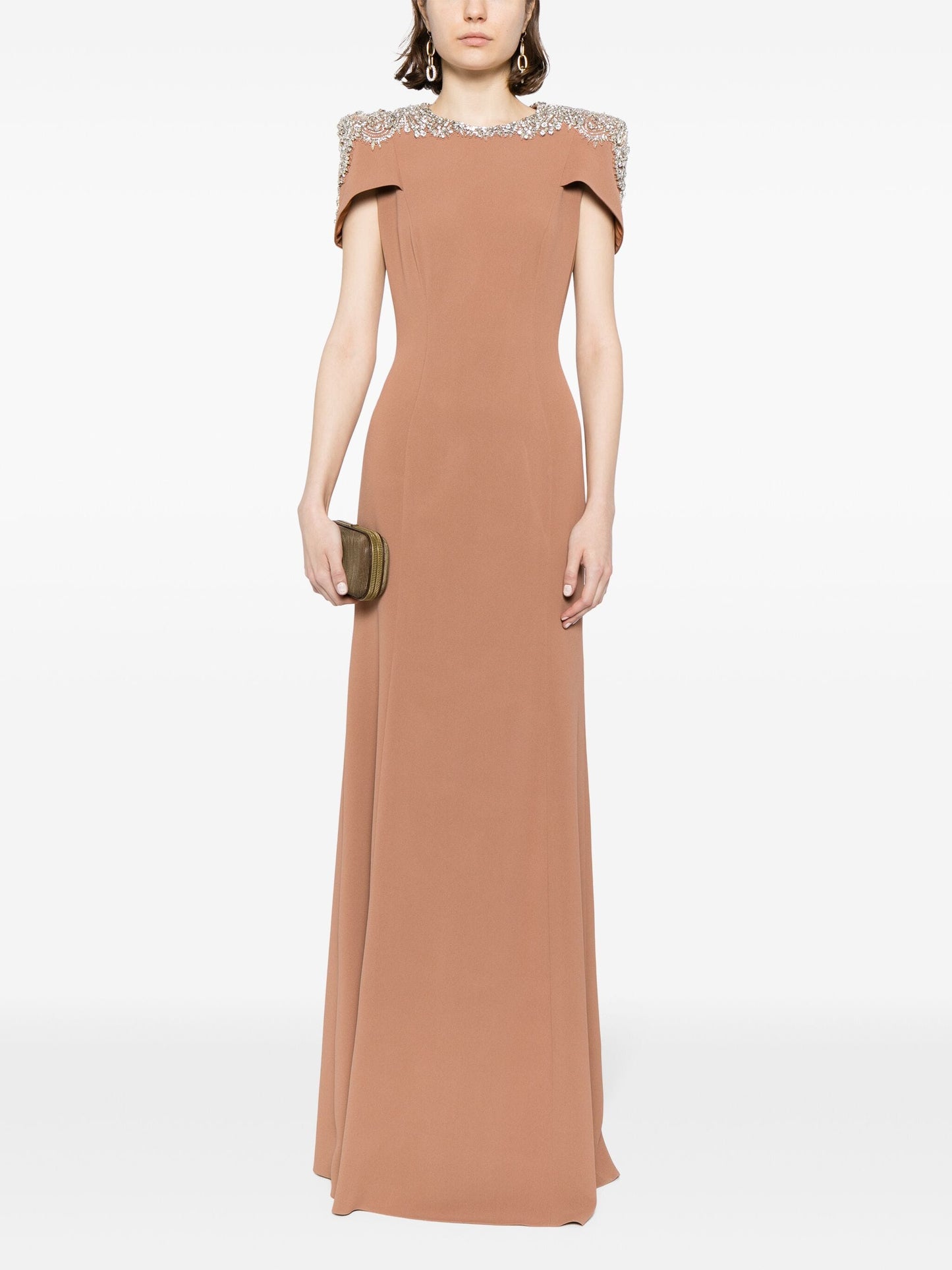 Jenny Packham Polaris crystal-embellished Gown | iBrandZone