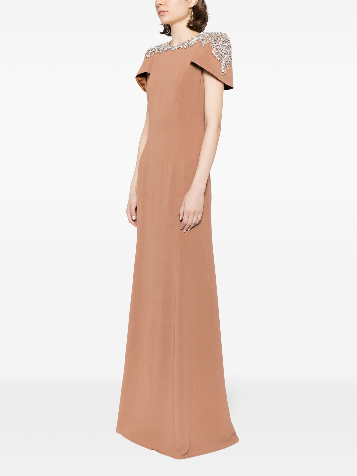 Jenny Packham Polaris crystal-embellished Gown | iBrandZone