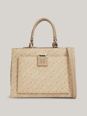 Monogram Mini Tote Bag | Tommy Hilfiger - iBrandZone